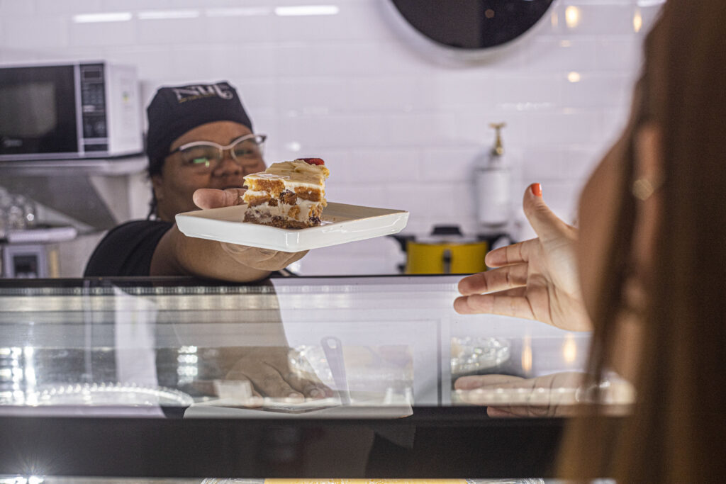 Lanches disponível no local de trabalho